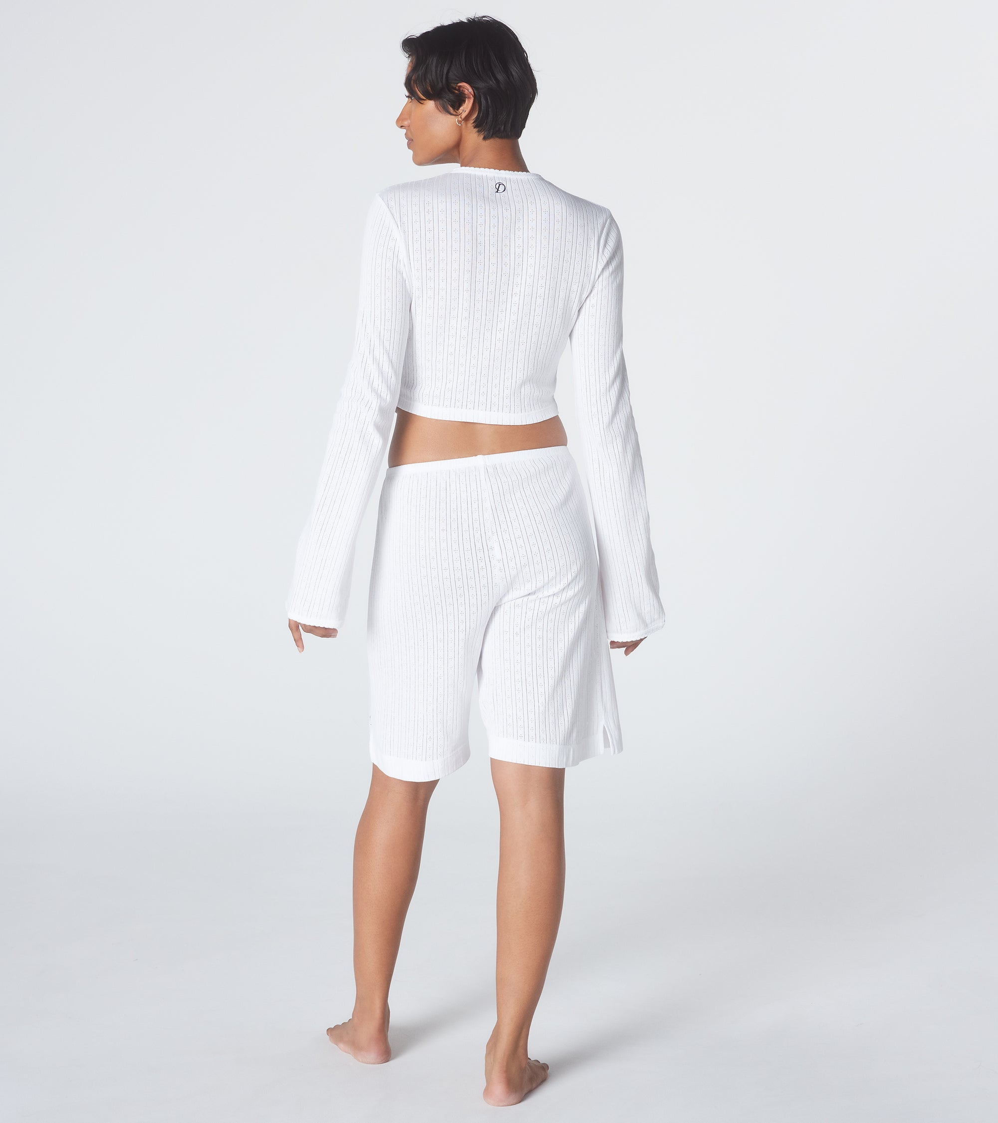 The Catnap Cardigan - White