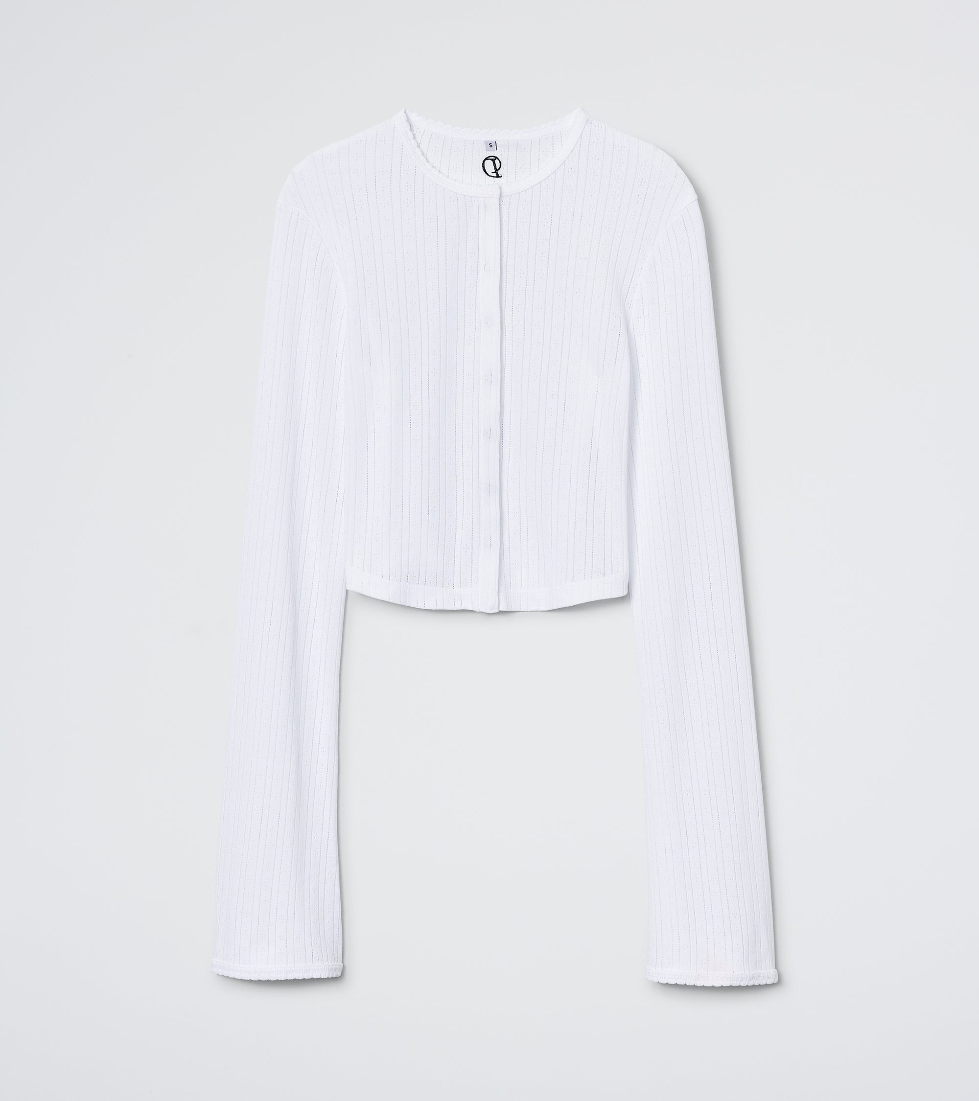 The Catnap Cardigan - White