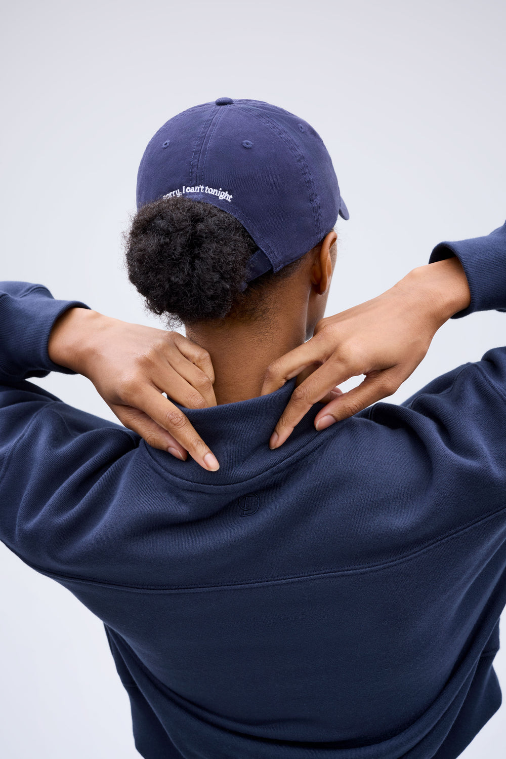 The Daphne Hat - Navy, image 4 of 4