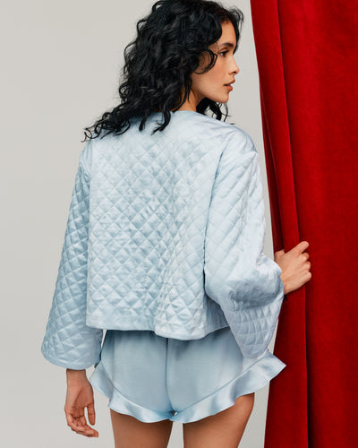 The Bed Jacket - Frost/Champagne