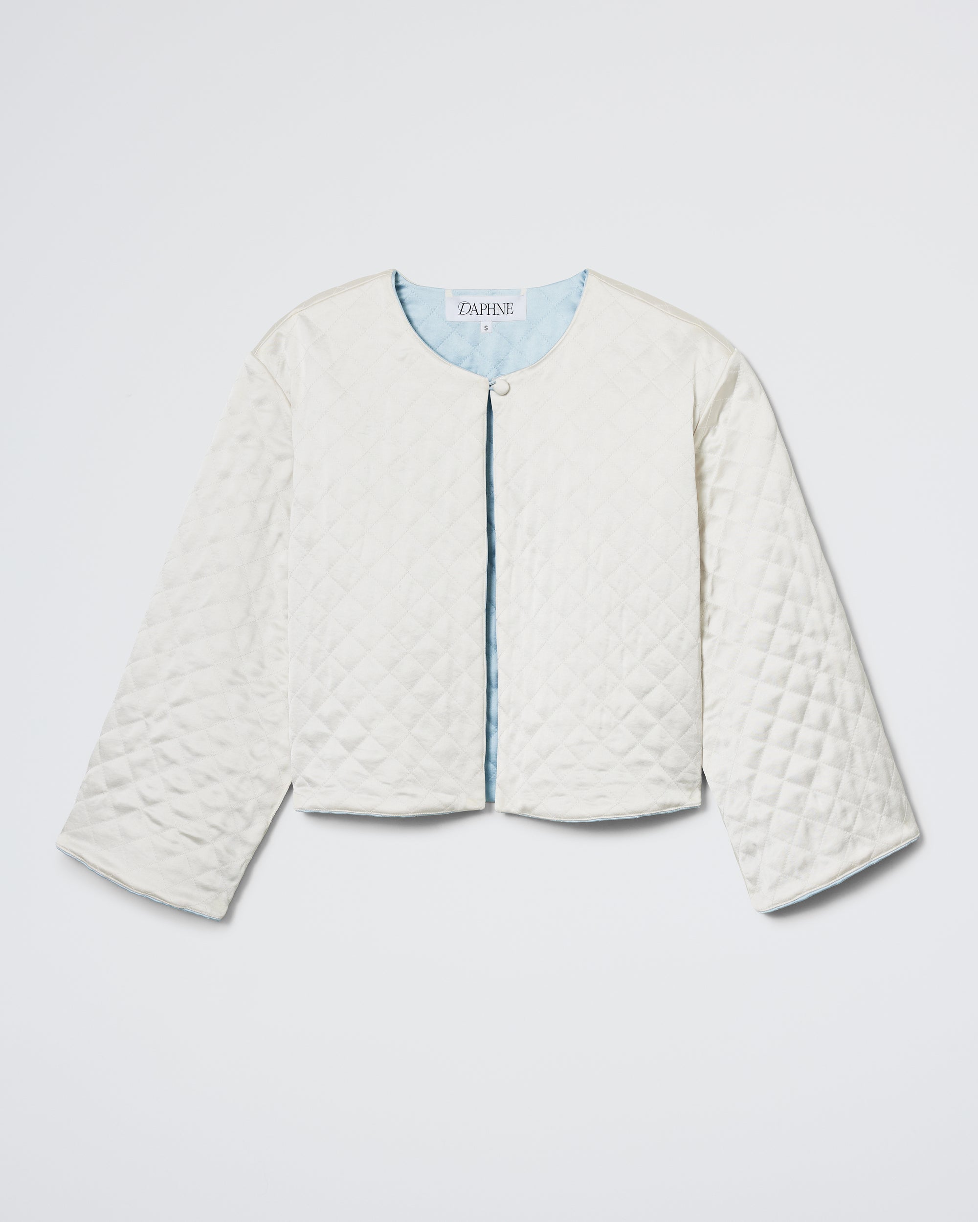 The Bed Jacket - Frost/Champagne