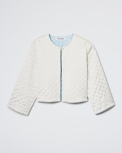 The Bed Jacket - Frost/Champagne