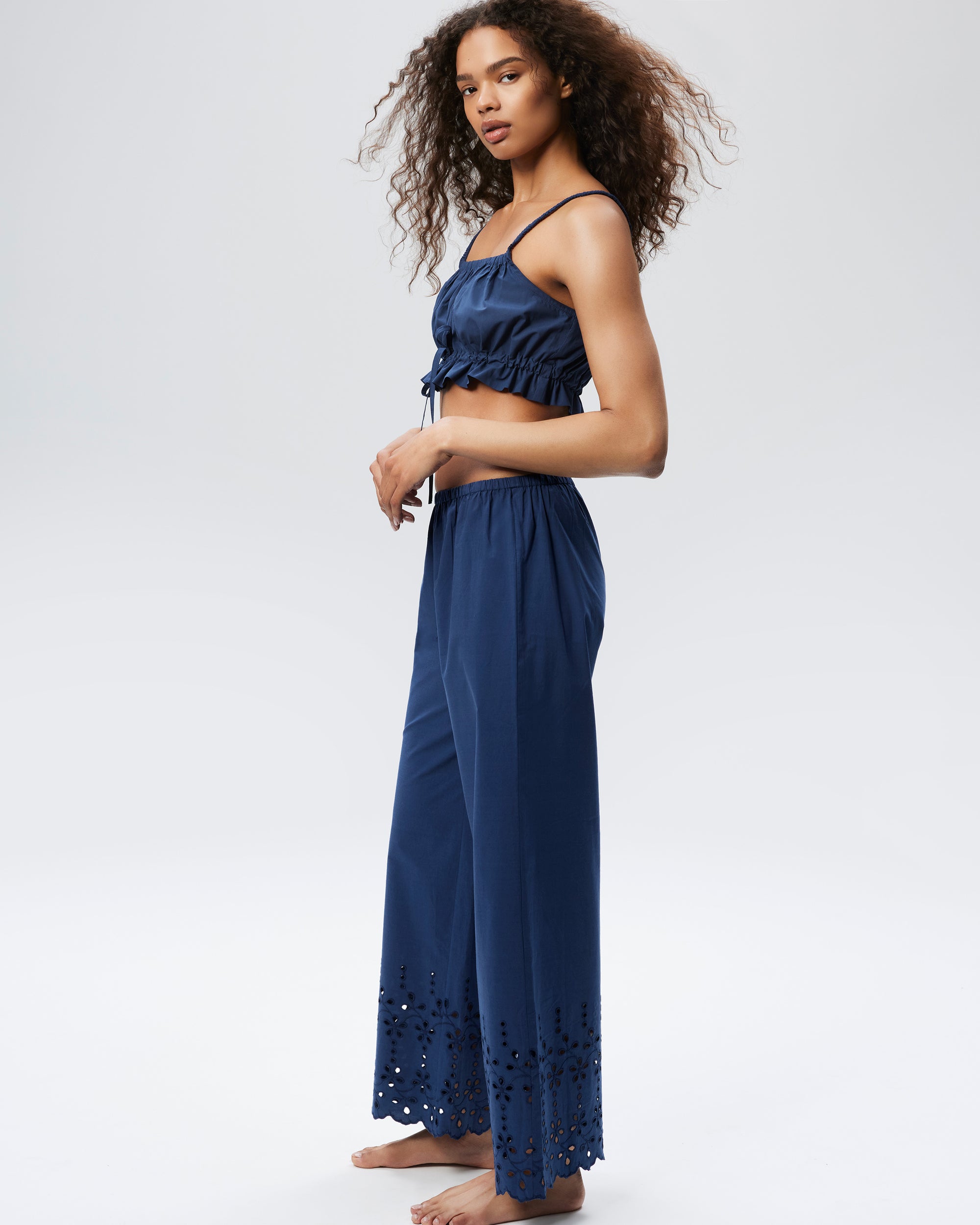 The Cabana Pant - Midnight