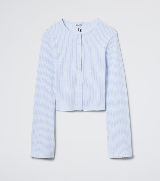 The Catnap Cardigan - Cloud