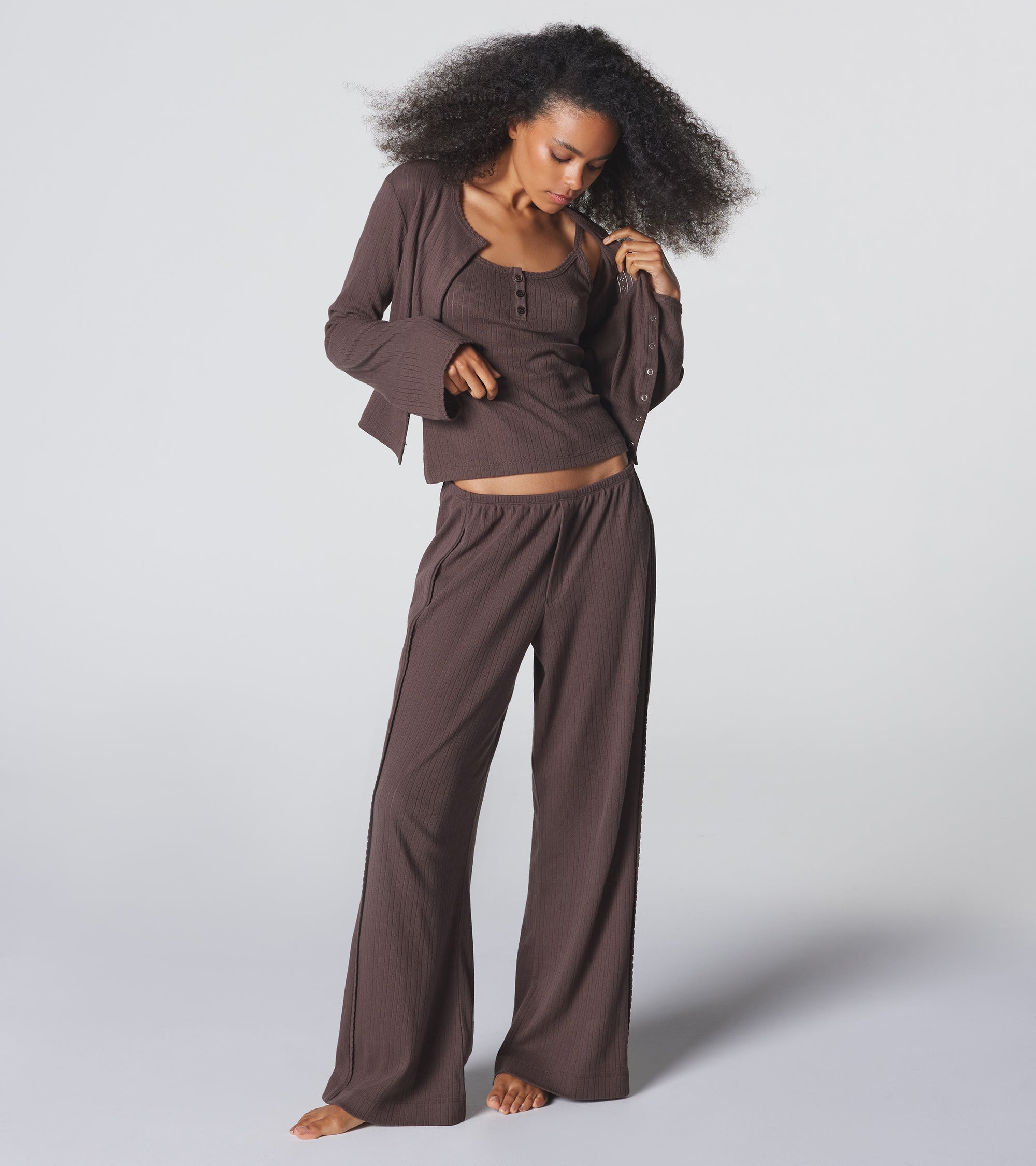 The Catnap Cardigan - Mocha