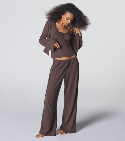 The Catnap Cardigan - Mocha