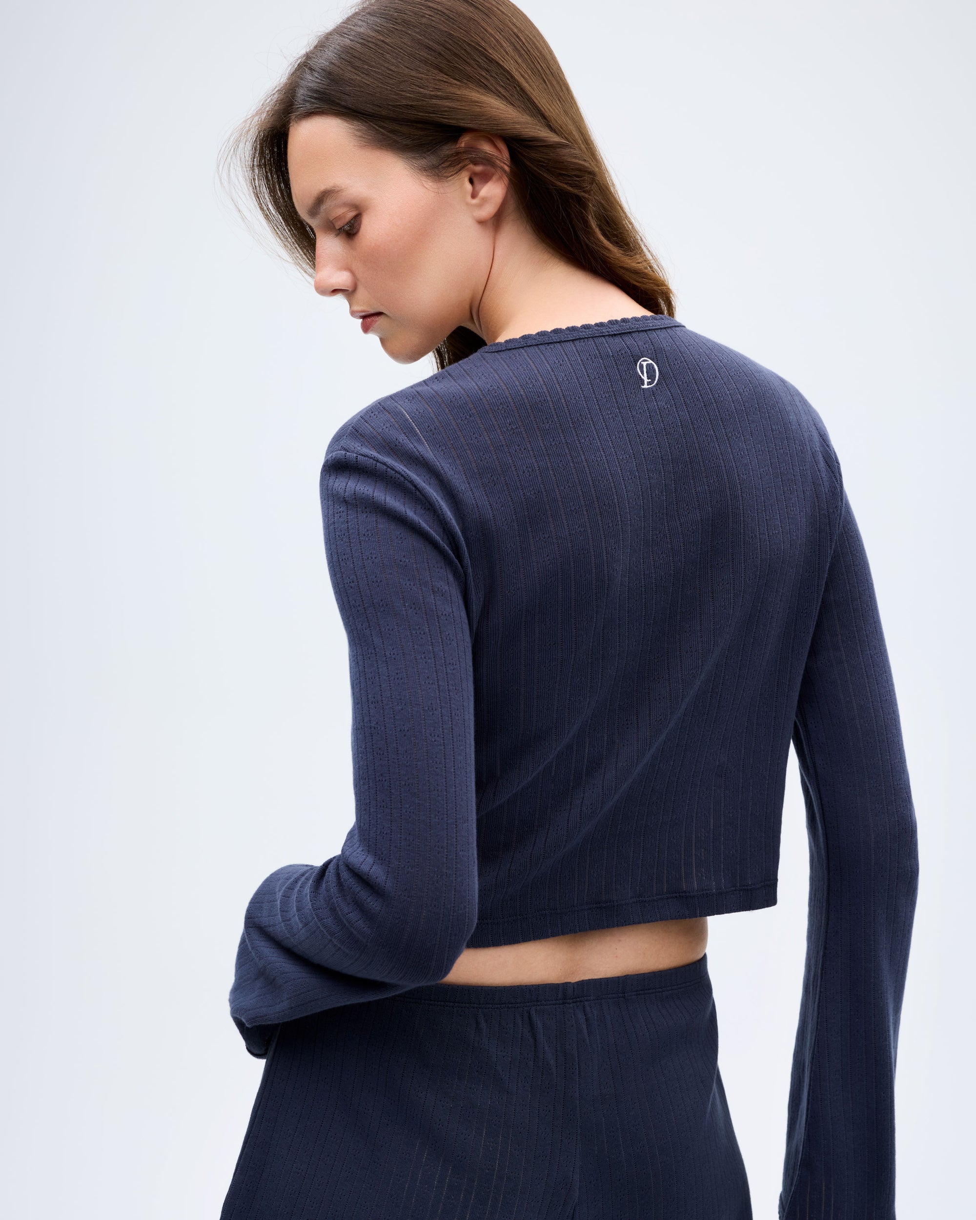 The Catnap Cardigan - Navy