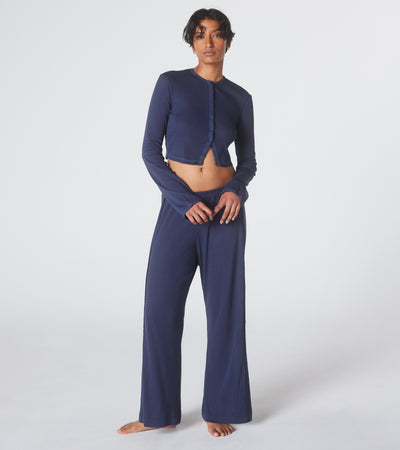 The Catnap Cardigan - Navy