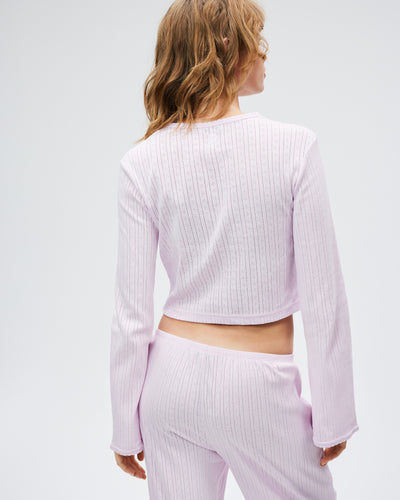 The Catnap Cardigan - Petal