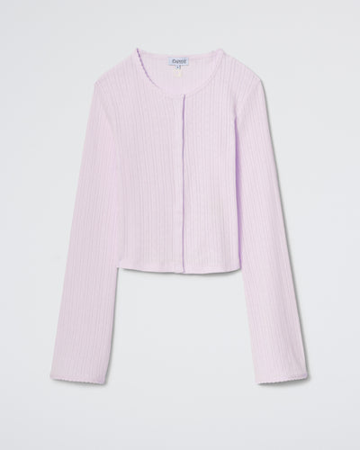 The Catnap Cardigan - Petal
