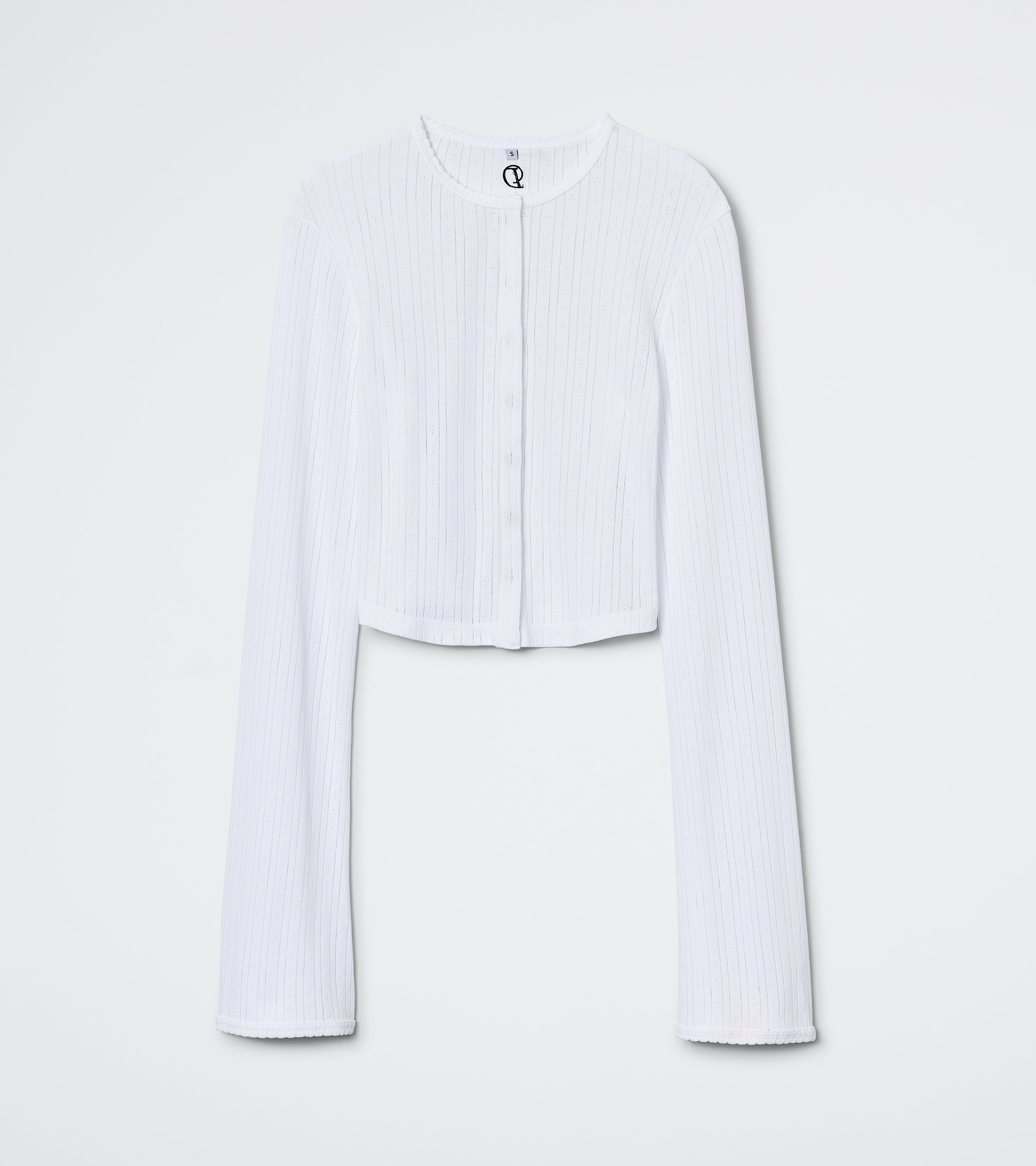The Catnap Cardigan - White