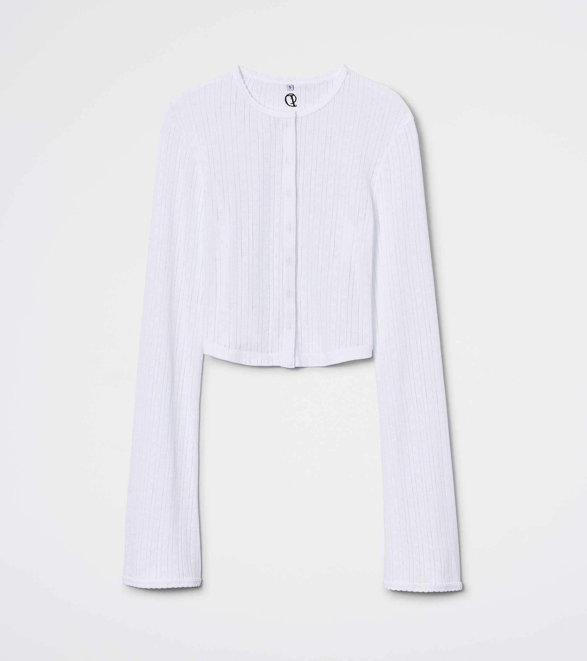 The Catnap Cardigan - White