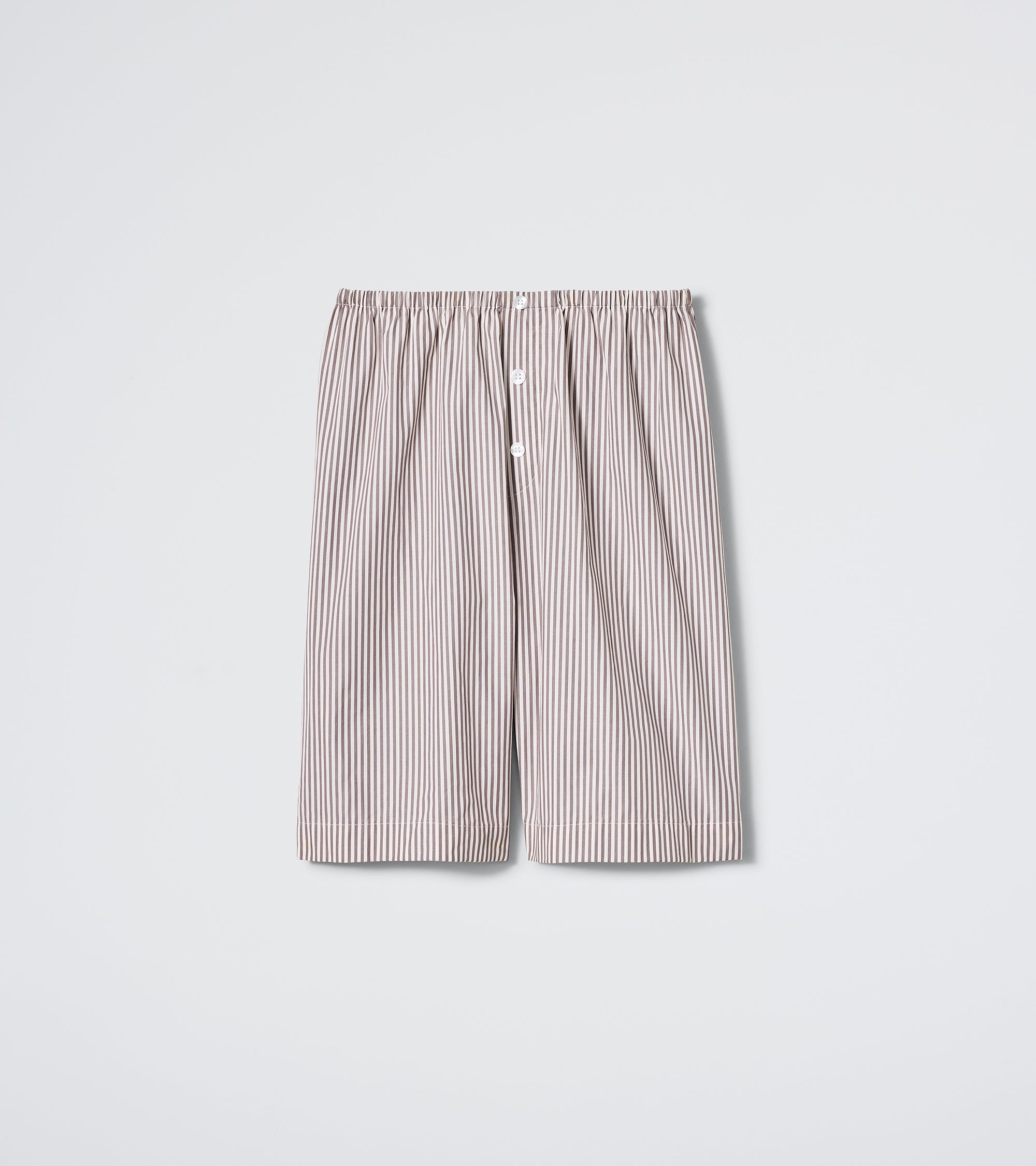 The Do Not Disturb Short - Latte Stripe