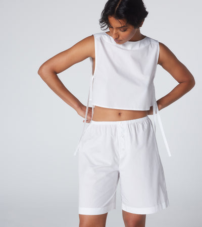 The Do Not Disturb Short - White