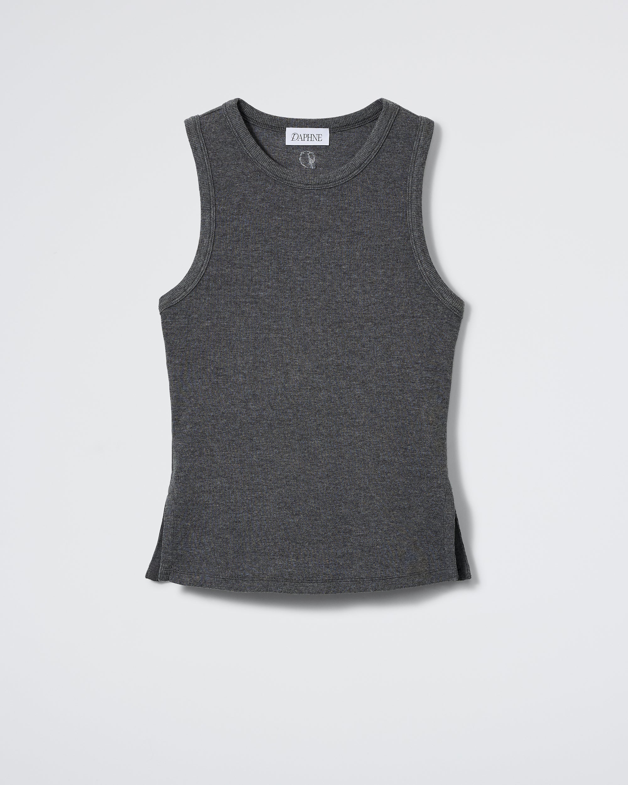 The Elsewhere Tank - Charcoal Melange
