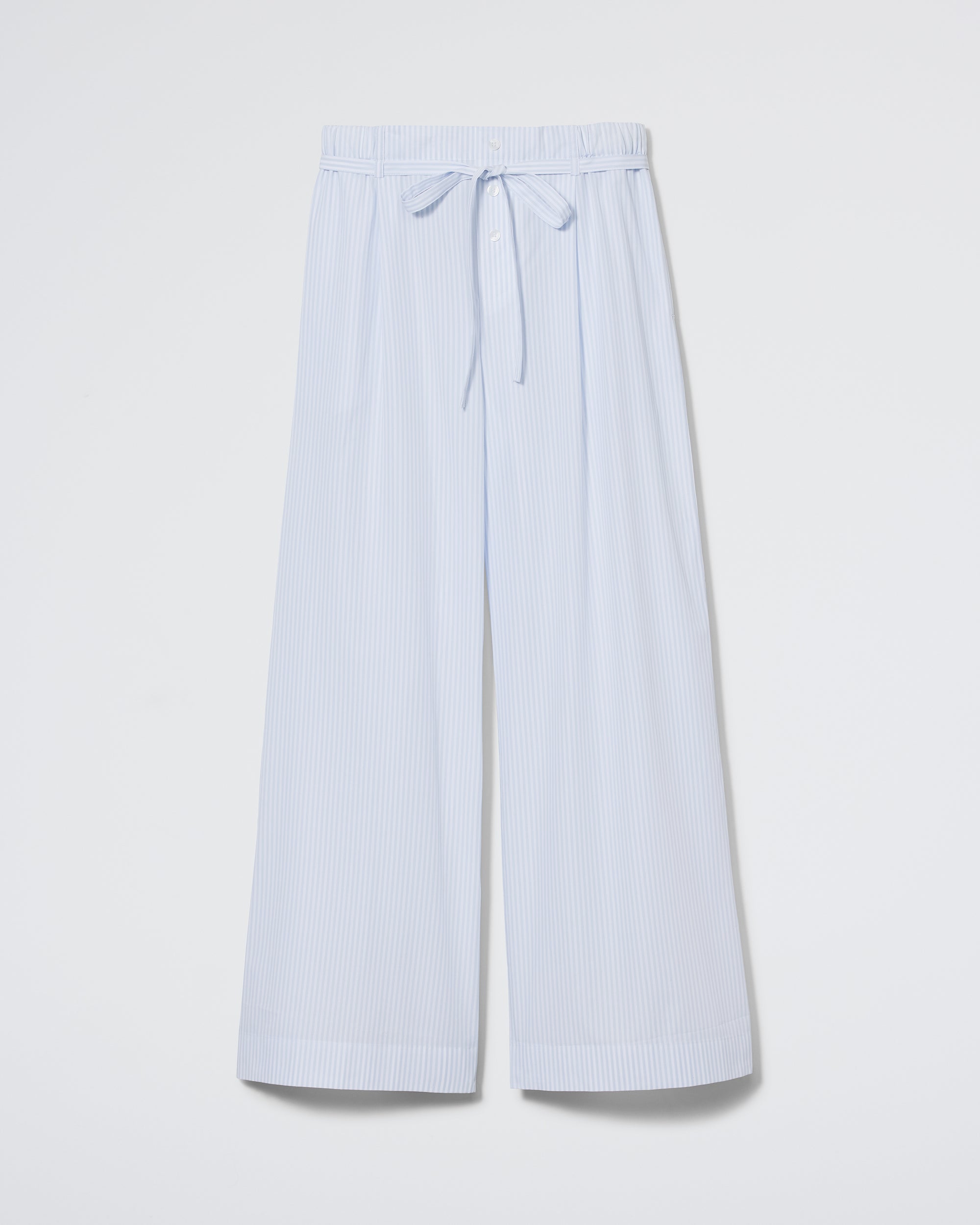 The Golden Hour Pant - Cloud Stripe