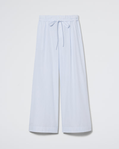 The Golden Hour Pant - Cloud Stripe