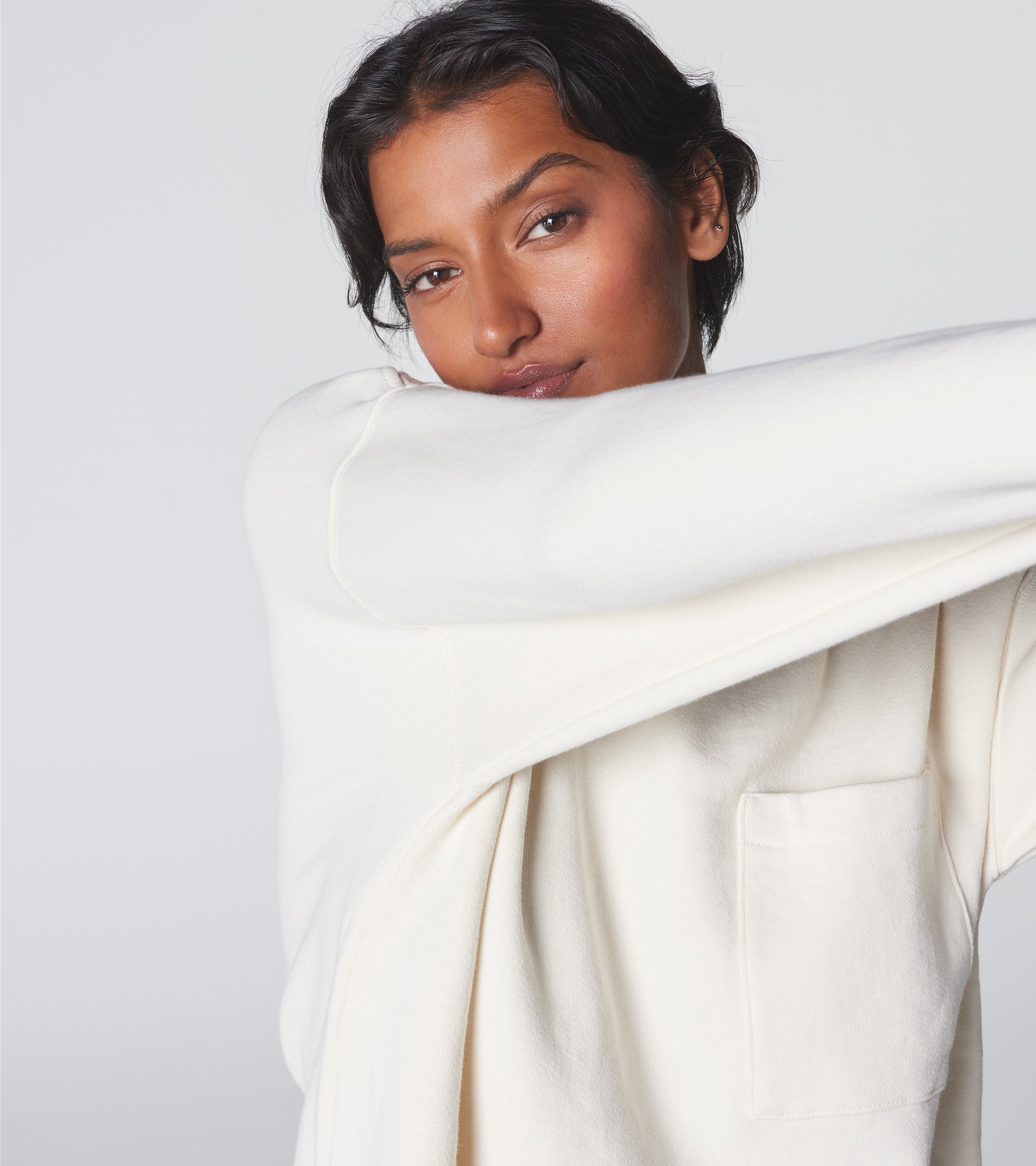 The Golden Night Sweatshirt - Whipped Cream