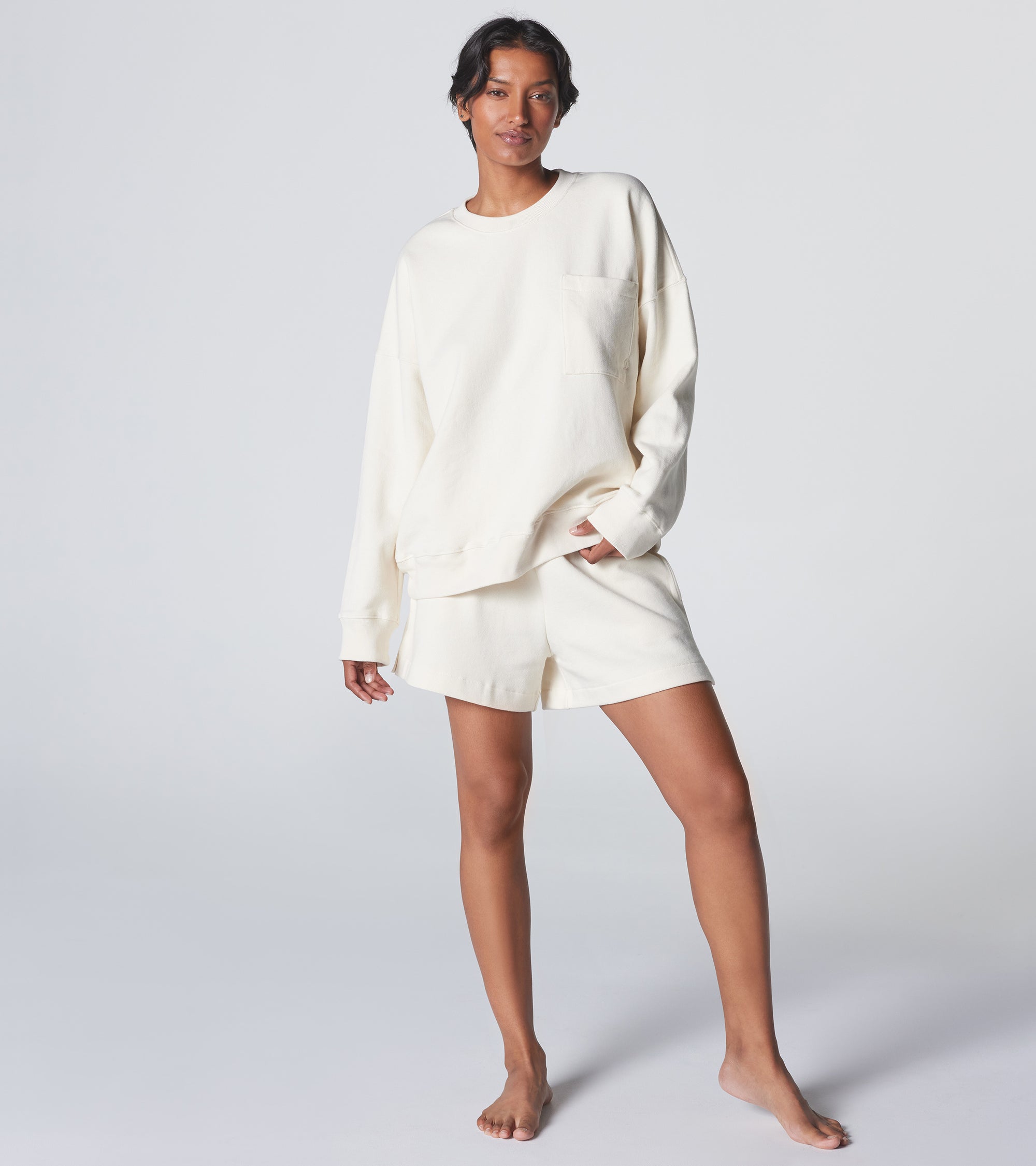 The Golden Night Sweatshirt - Whipped Cream
