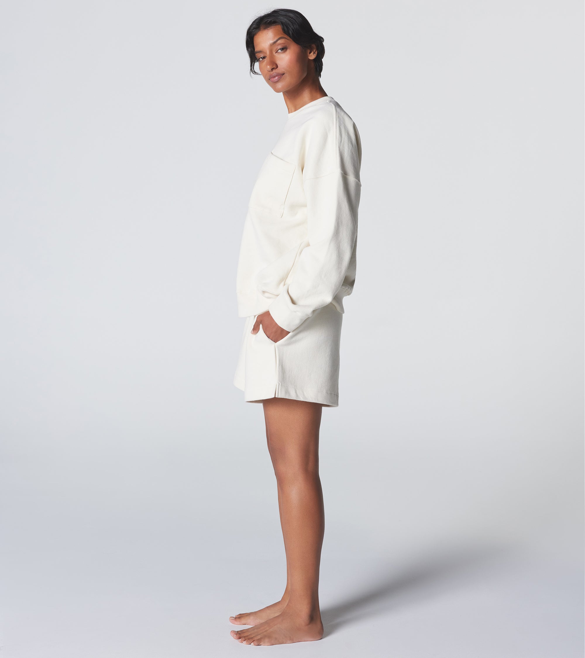 The Golden Night Sweatshirt - Whipped Cream