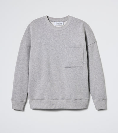 The Golden Night Sweatshirt - Grey Melange