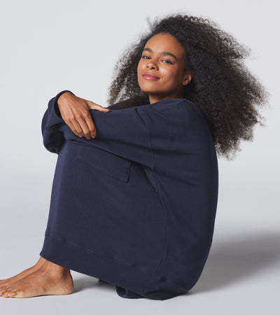 The Golden Night Sweatshirt - Navy