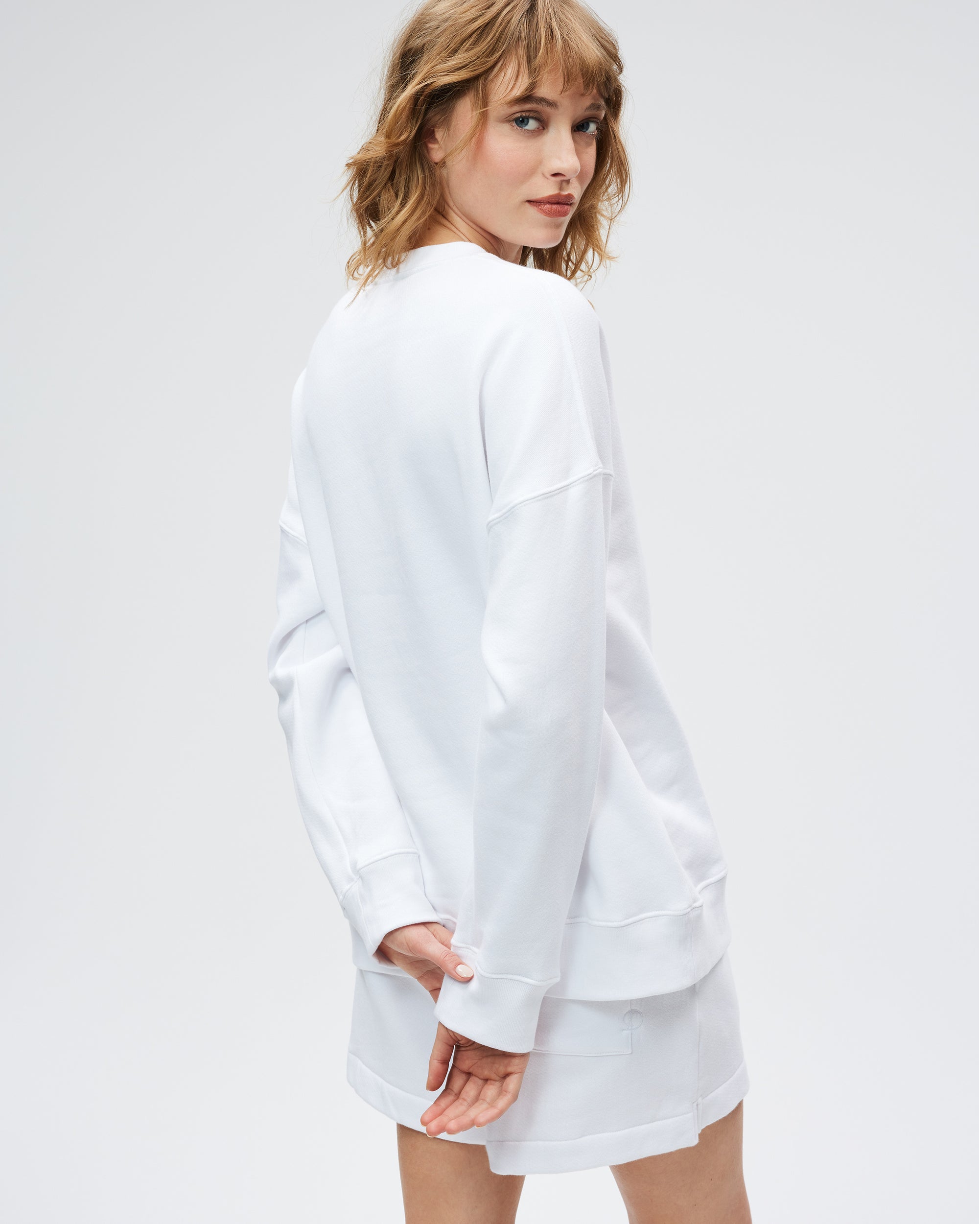 The Golden Night Sweatshirt - White