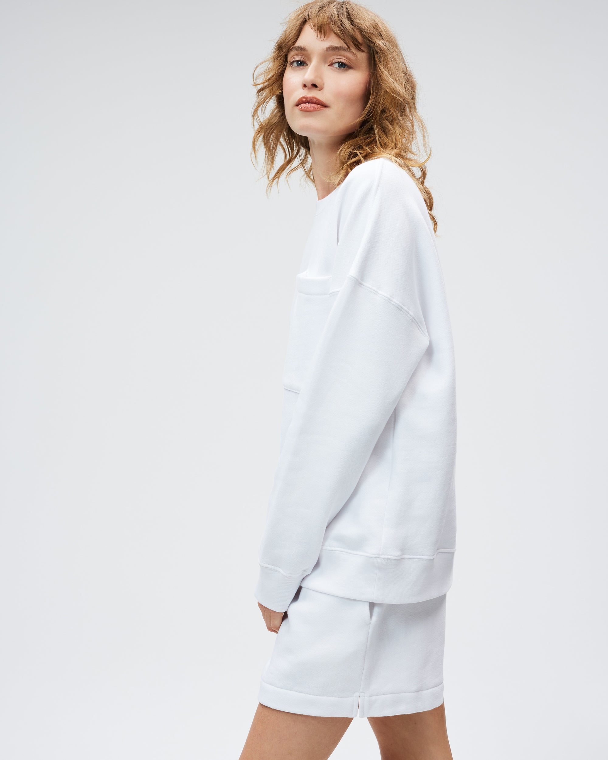 The Golden Night Sweatshirt - White