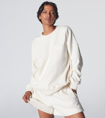 The Golden Night Sweatshirt - Whipped Cream