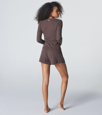 The Goodnight Long Sleeve - Mocha