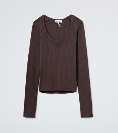 The Goodnight Long Sleeve - Mocha