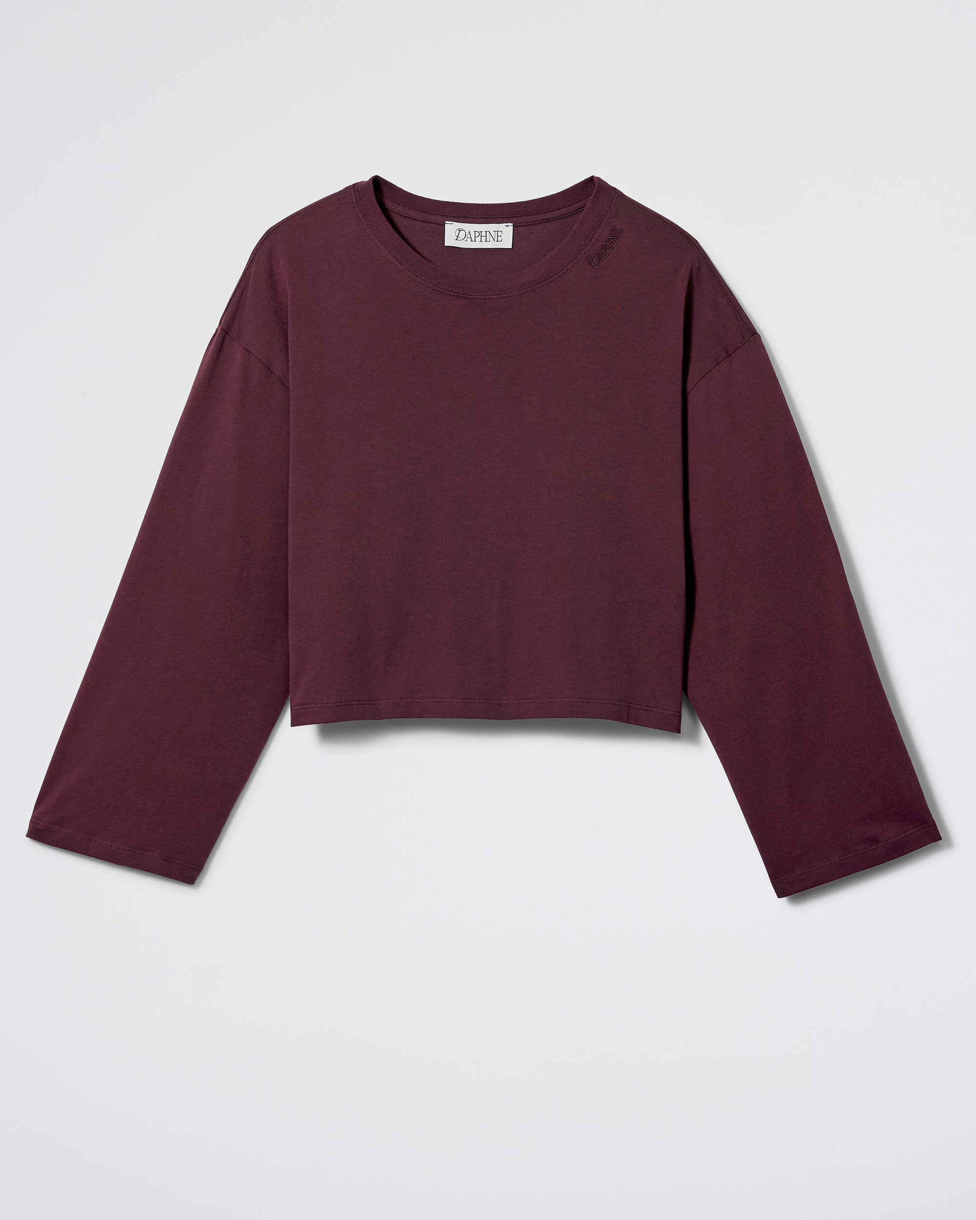 The Hannah Long Sleeve - Fig flat