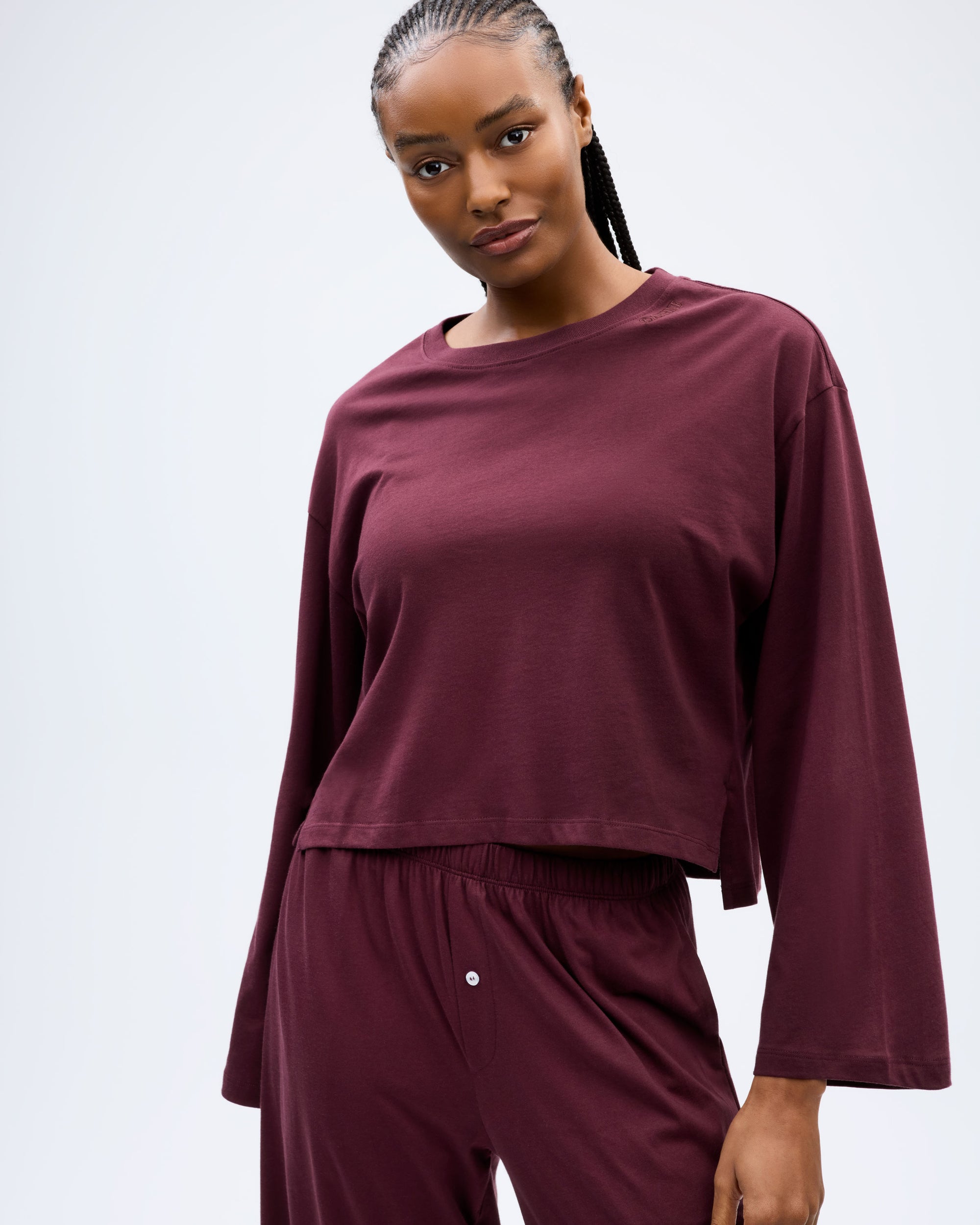 The Hannah Long Sleeve - Fig