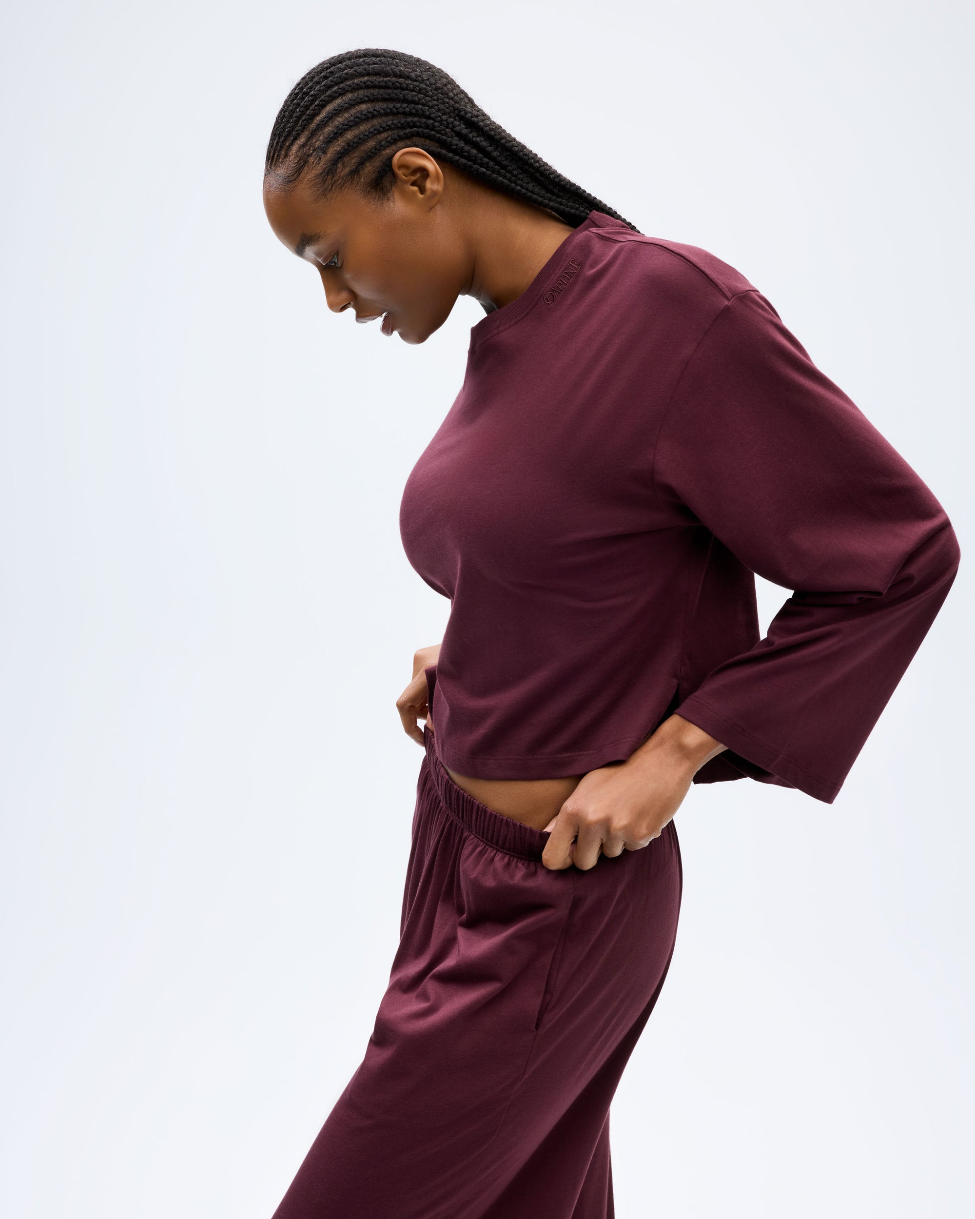 The Hannah Long Sleeve - Fig