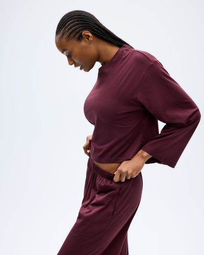 The Hannah Long Sleeve - Fig