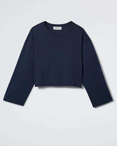 The Hannah Long Sleeve - Navy