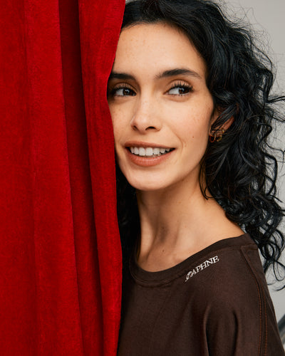 The Hannah Tee - Espresso