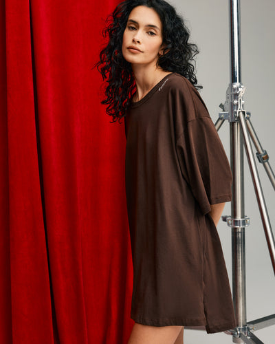 The Hannah Tee - Espresso