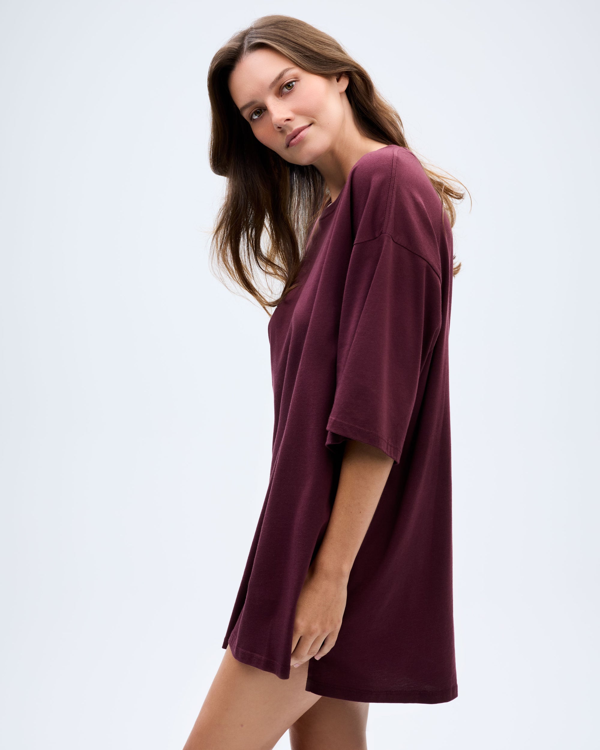 The Hannah Tee - Fig