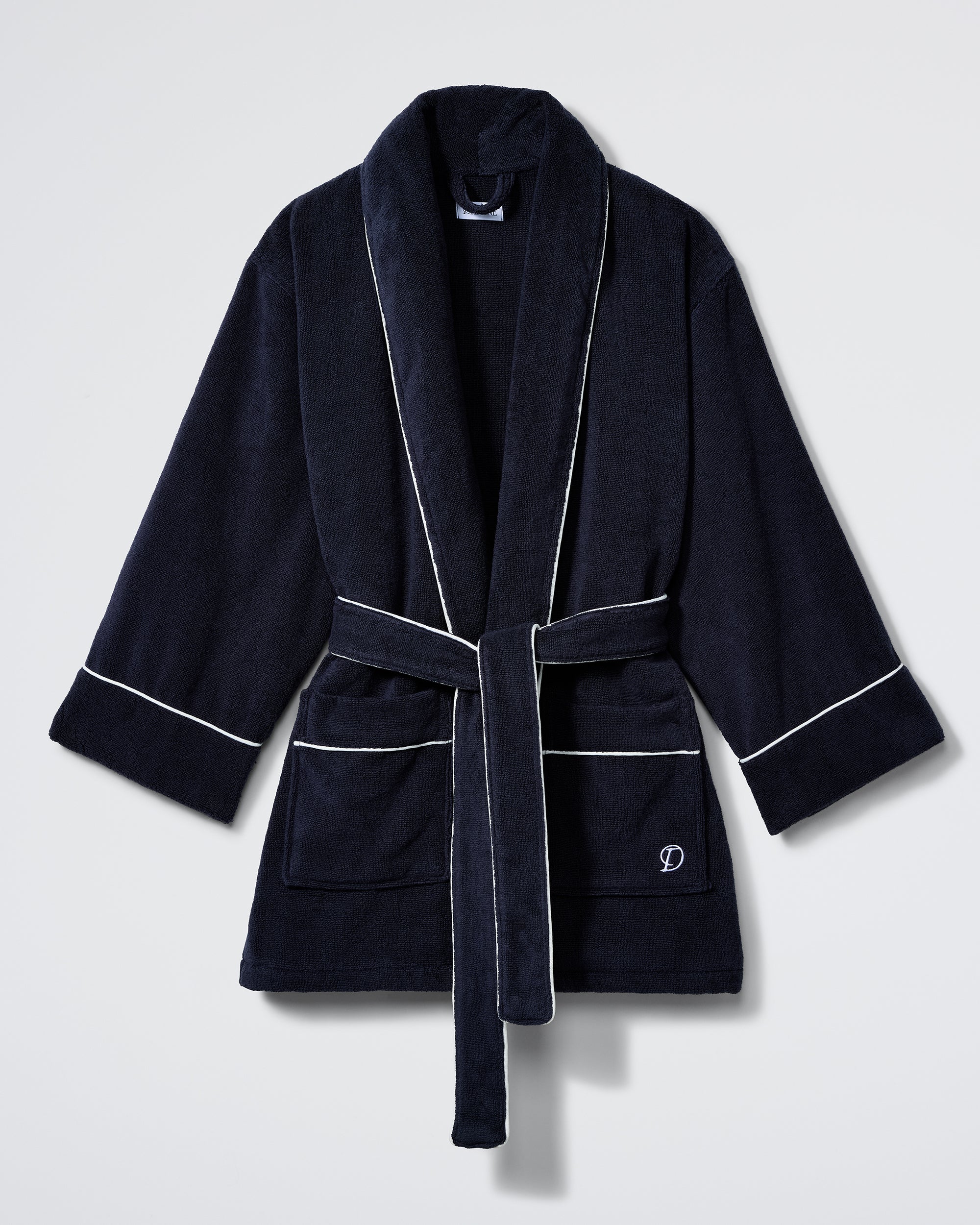The House Cat Robe - Navy