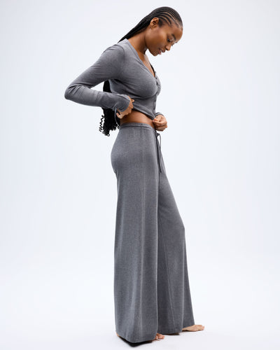 The Jet Lag Pant - Charcoal Melange