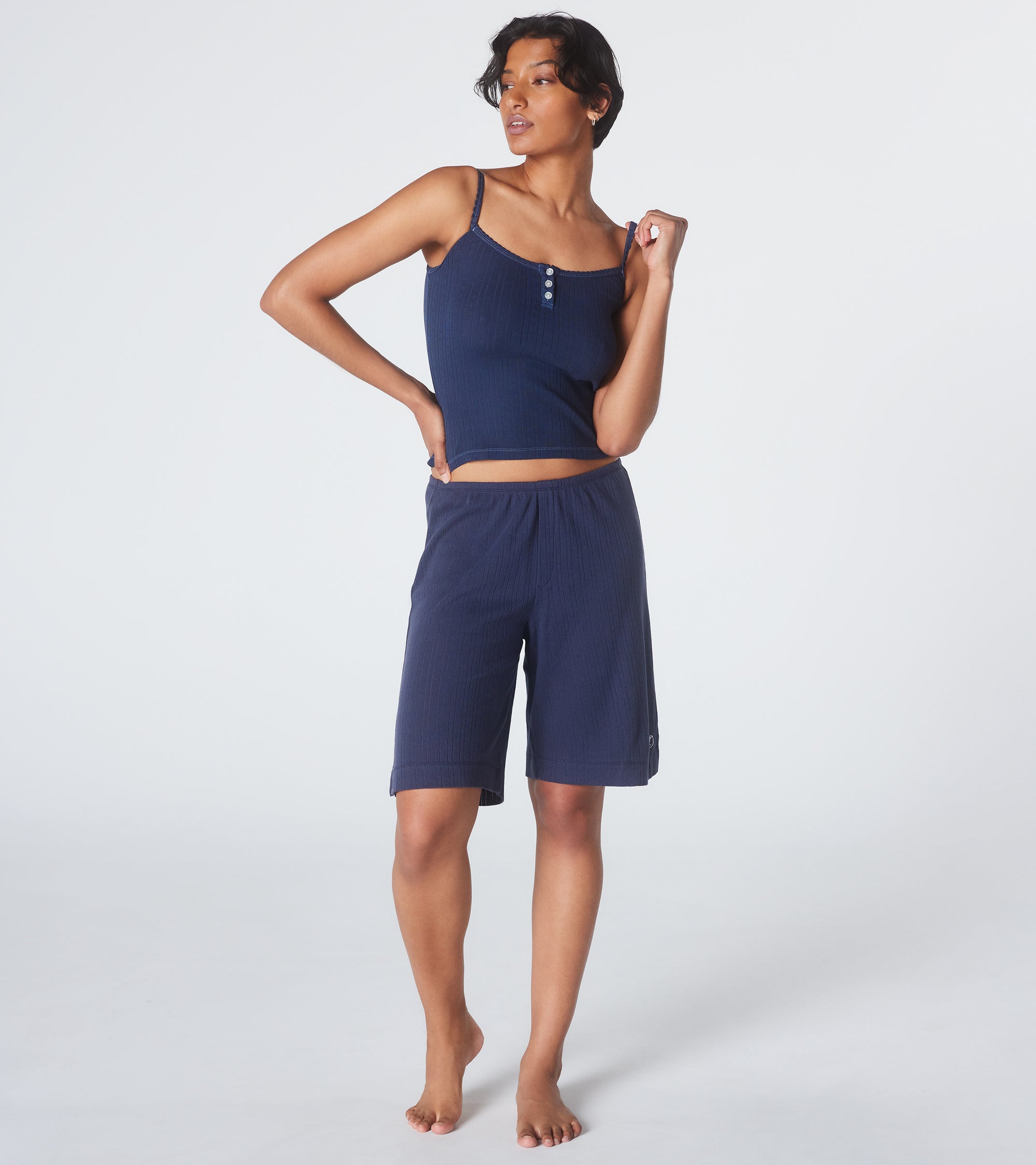 The Late Checkout Short - Navy