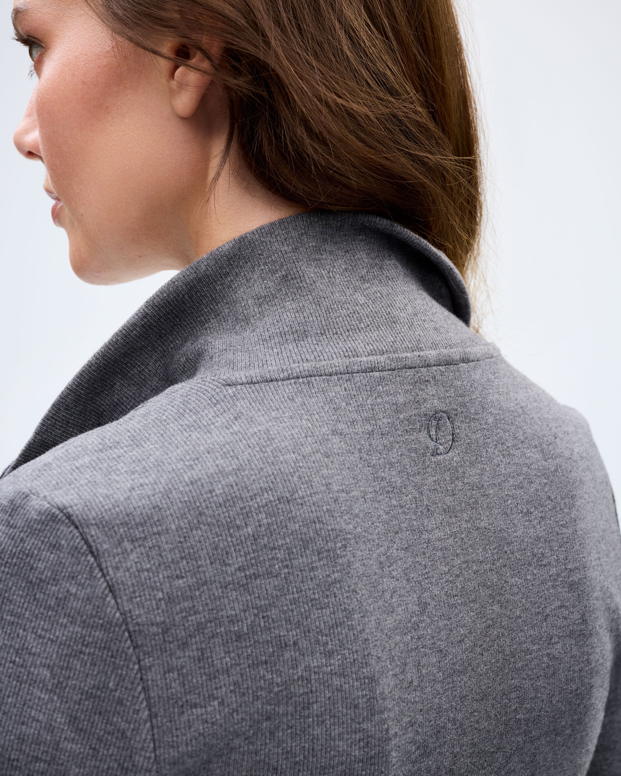 The Layover Cardigan - Charcoal Melange