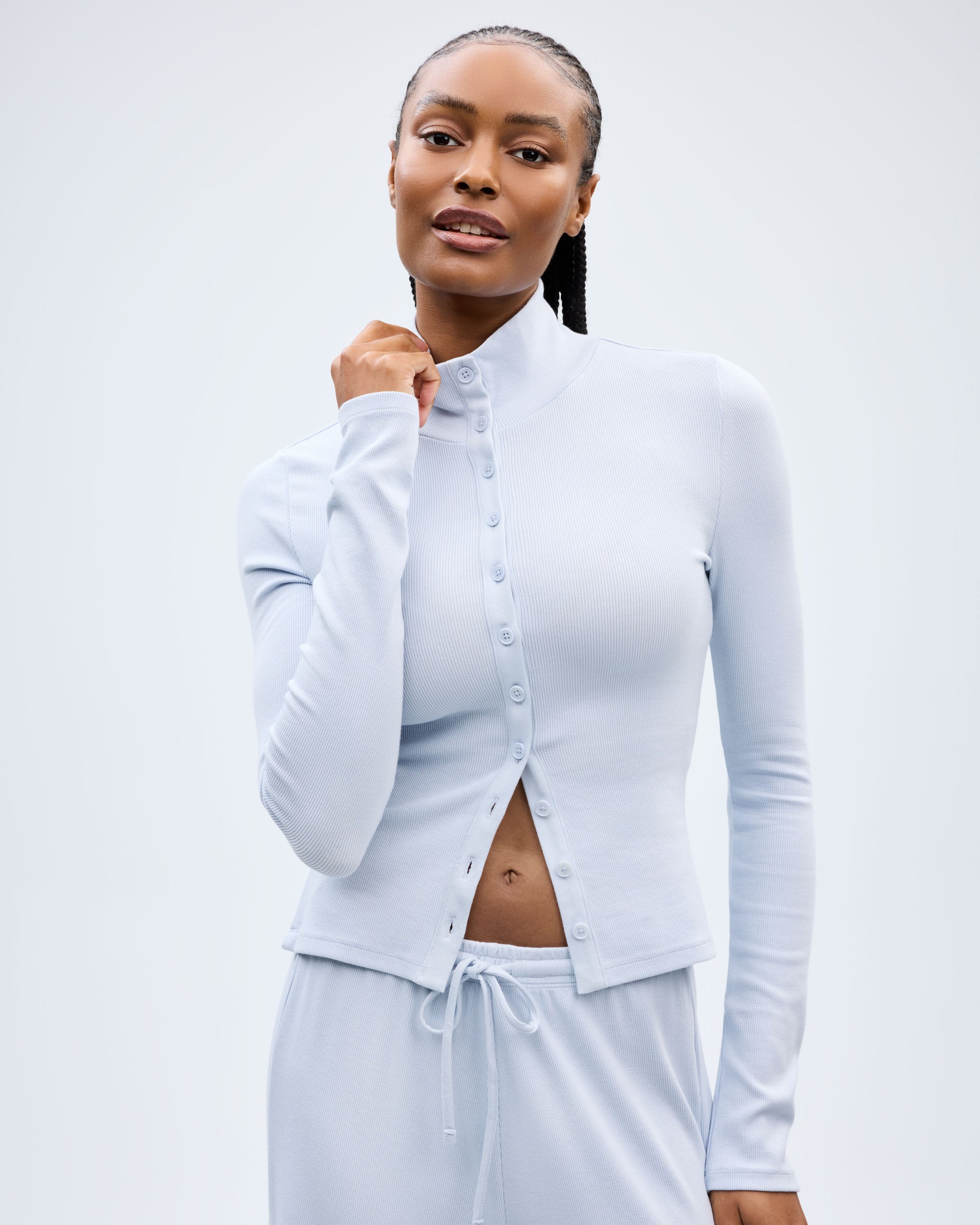 The Layover Cardigan - Mist