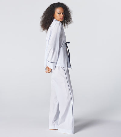 The Lobby Shirt - Cloud Stripe