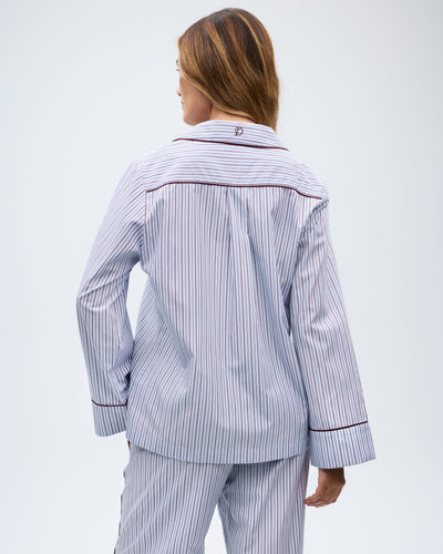 The Lobby Shirt - Robin Stripe