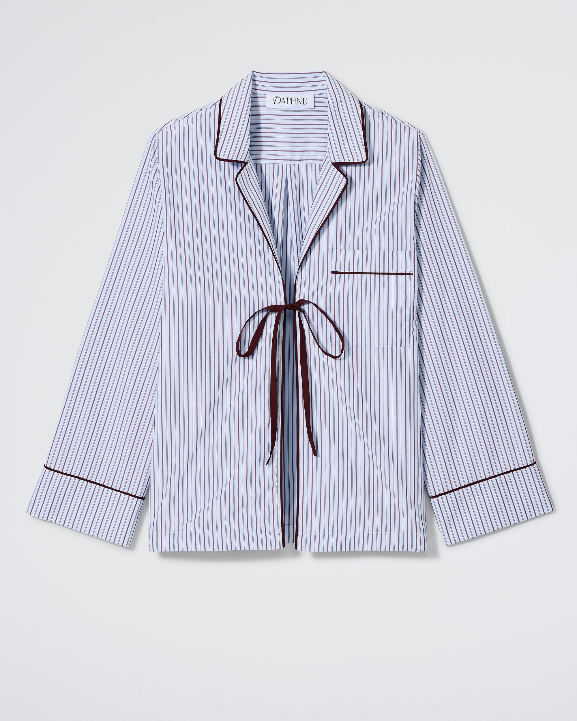 The Lobby Shirt - Robin Stripe