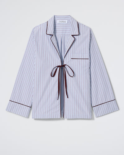 The Lobby Shirt - Robin Stripe