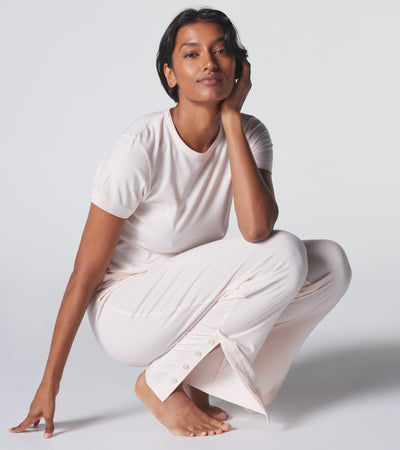 The Long Weekend Pant - Blush