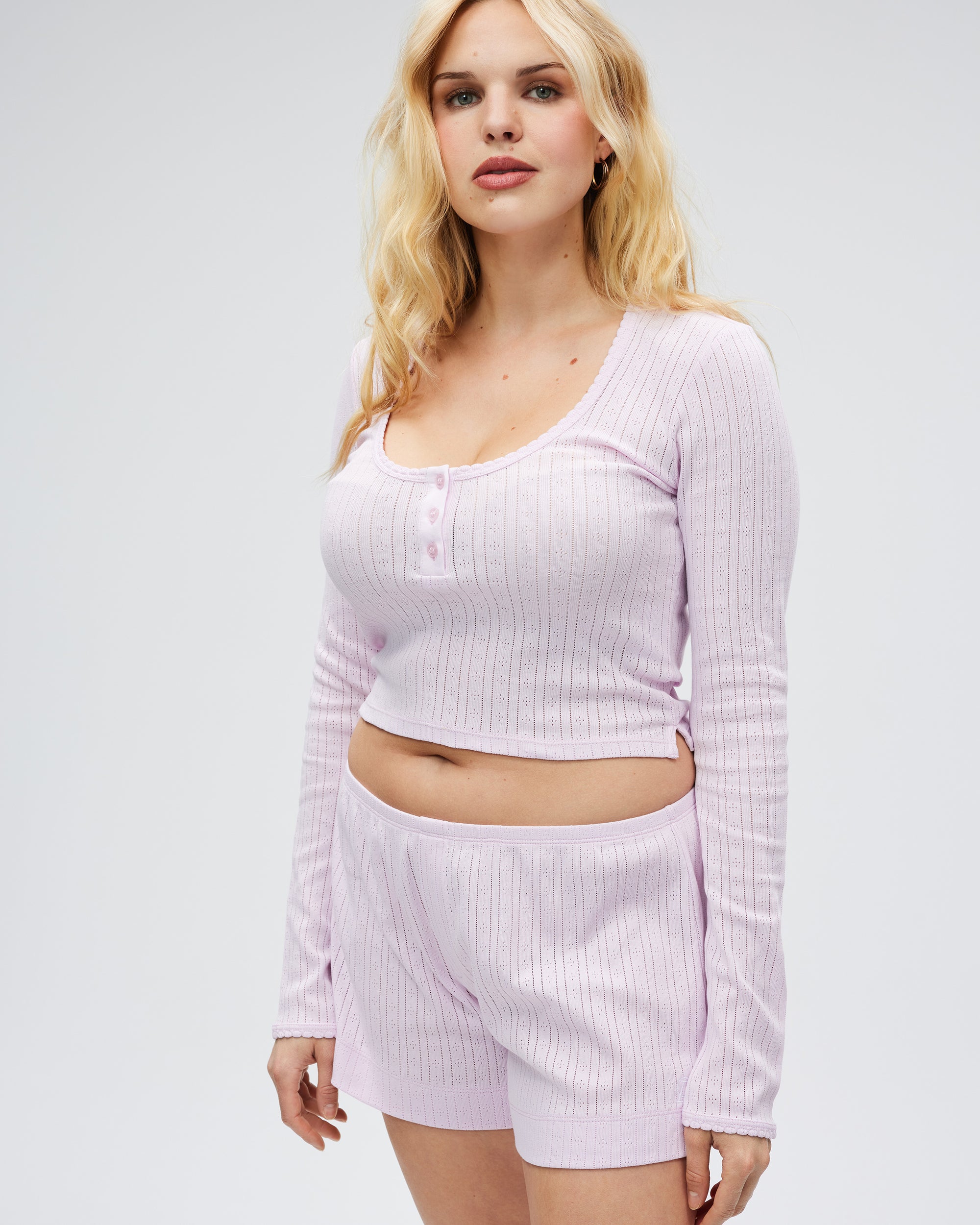 The Lullaby Henley - Petal